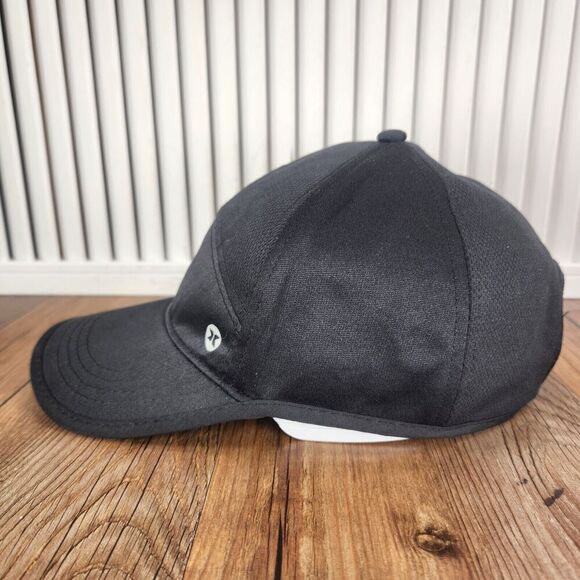 Reebok RBX Hat Cap Strap Back Black Performance Running Training Sports Tennis - Picture 5 of 9